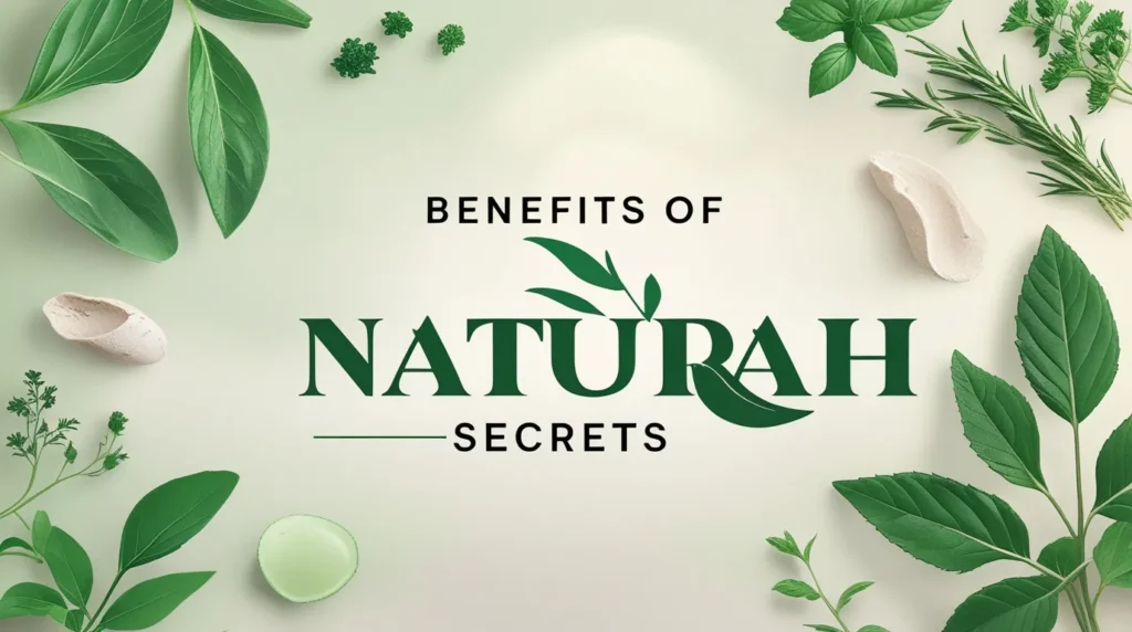“Natural skin care products showing beauty benefits of natural health secrets”