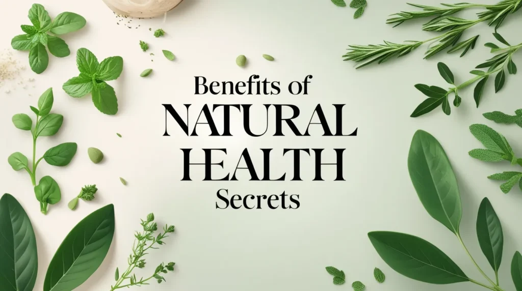 “Immune system support through the benefits of natural health secrets”