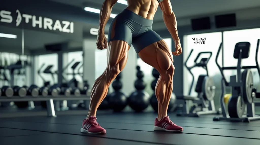 Man exercising with standing side leg raises to improve balance and core stability."
