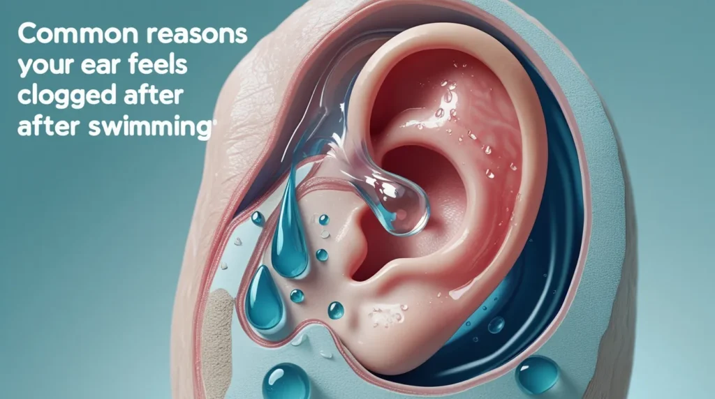 Safe way to unclog ears after swimming naturally