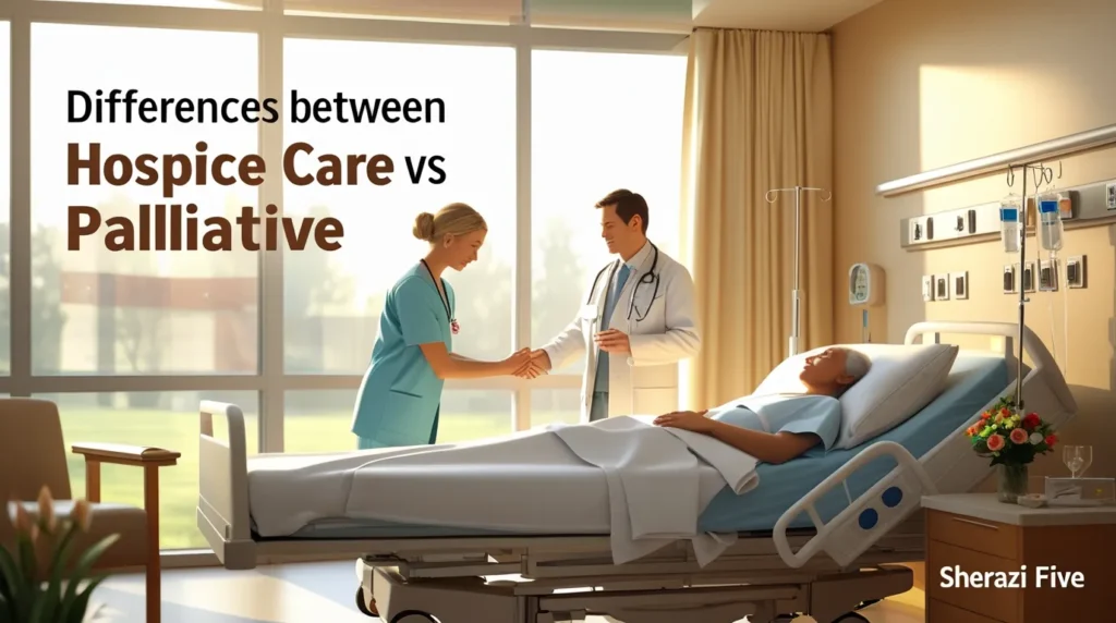Palliative care nurse managing pain and symptoms during treatment